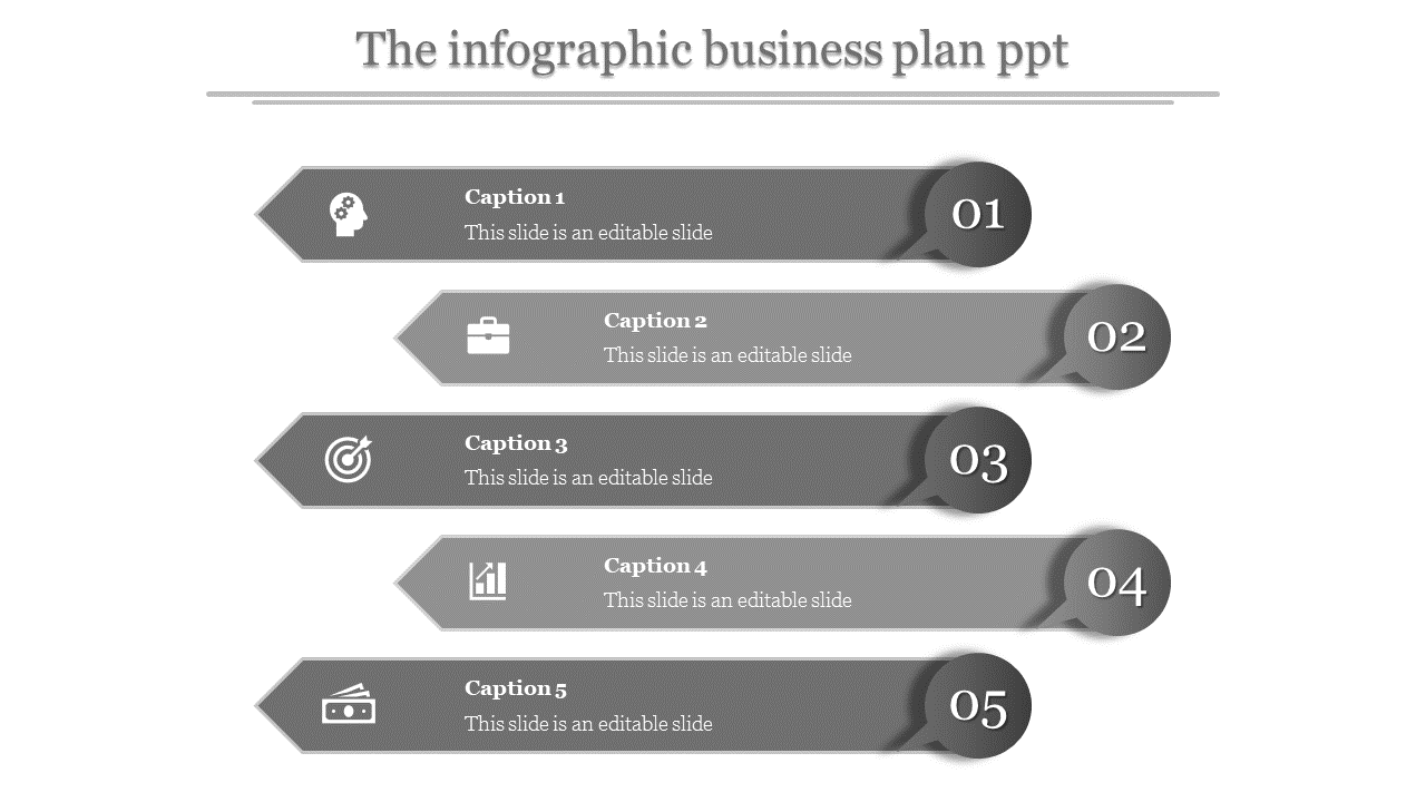 business plan ppt-The infographic business plan ppt-Gray